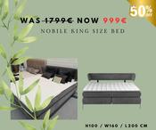 NOBILE KING SIZE BED-SALE image