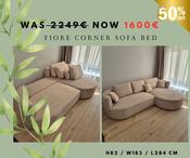 FIORE CORNER SOFA BED-SALE image