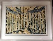 Shine Bright - Original  - part of The Gold Leaf series image
