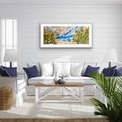 YOU ME AND THE SEA - 0riginal OIL PALETTE KNIFE image