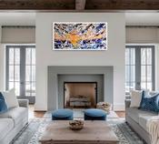 Its Impossible to watch a Sunset and not dream  - original oil palette knife
