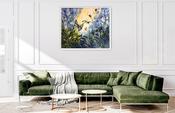 Oh the Possibilities    ORIGINAL oi palette knife image