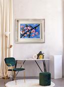 Under the Cherry Blossom Tree - Original oil palette knife