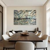 The Dublin Icons still intact - The Chimney Champions can breathe a little easy-  original oil palette knife
