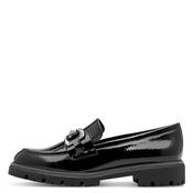 Chunky Patent Loafer - Black image