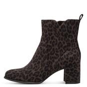 Block Heel Ankle Boot - Leopard Print image