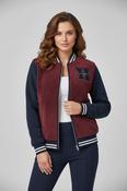 Varsity Jacket - Burgundy image