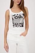 Cape Town Vest Top - Off White