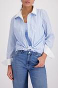 Striped Blouse - Light Sky Pattern image
