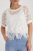 Lace Top - Off White image