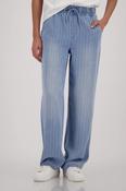 Wide Leg Elastic Waist Jean - Jeans
