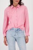 Flower Applique Shirt - Spring Flower image