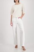 Sweater with Pearl Embellishment - Champagne Beige image