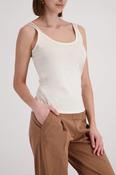 Vest Top with Sequin Strap - Marble image