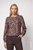 Leopard Print Cardigan - Hazel Pattern