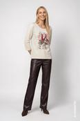 Lady Scene Top - Antique White