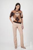 Velour Pant - Cappuccino