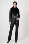 Fringe Scarf - Black image