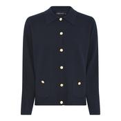 Collared Cardigan - Navy image