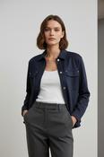 Navy Shacket - Navy image