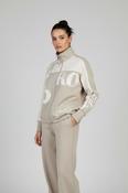 Colourblock Leisure Jacket - Panna Cotta