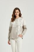 Colourblock Sweater - Sand