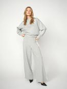 Renzi Stripe Sweatpants - Grey Melange