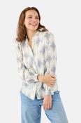 Pattern Blouse - Blue