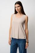 Silky Scoop Neck Cami - Moonstone image