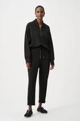 Jersey Pull-On Jogger Pants - Black image