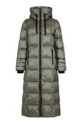 Long Padded Coat - Grey
