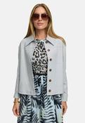 Summer Jacket with Collar - Light Blue image