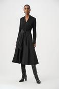 Fit and Flare Dress - Black image