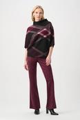 Scuba Suede Flared Pull-On Pants - Elderberry image