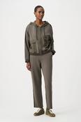 Hooded Boxy Jacket - Avocado image