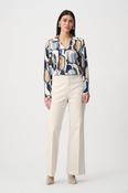 Stretch Denim High-Rise Wide Leg Jeans - Birch image