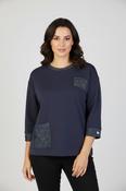 Pocket Sweater - Navy image