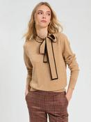Bow Sweater - Beige