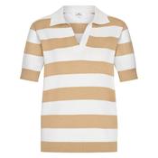 Stripe Knit Polo - Sand image