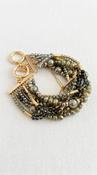Beaded Bracelet - Grey image