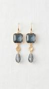 Jewel Drop Earring - Gold image