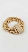 Multi Strand Bracelet - Gold image