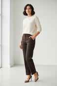 Turn Up Pant - Brown image
