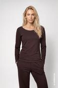 Long Sleeve Top - Black Coffee