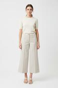 Debby Wide Leg pant - Light Taupe image