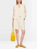 Jacket with Pintuck Details - Bright Ecru image
