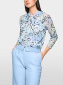 Floral Light Jacket - Magical Blue