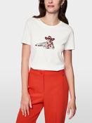 Cowboy Leopard T-shirt - Off White image