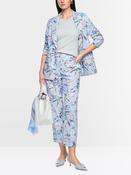 Floral Trousers FORDON - Magical Blue