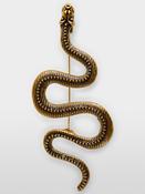 Snake Brooch - Bright Corn image